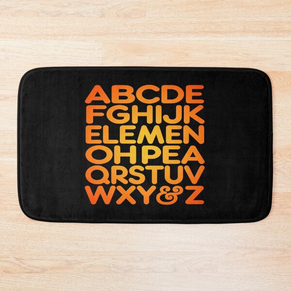 Item preview, ABCDEFGHIJK ELEMEN OH PEA QRSTUVWXY & Z v.5 designed and sold by x1brett.