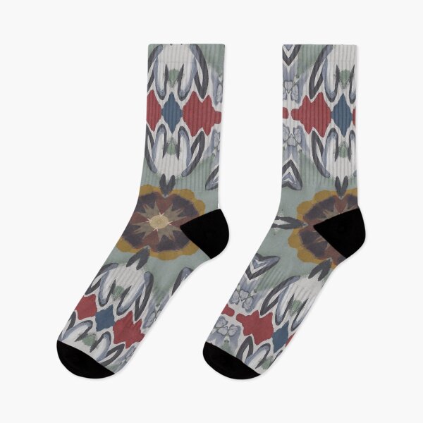 Item preview,  Gardeners' World by Jenny Meehan 5 Hand Painted Look Painterly Patterns  designed and sold by Jenny Meehan Art Prints and Patterns  .