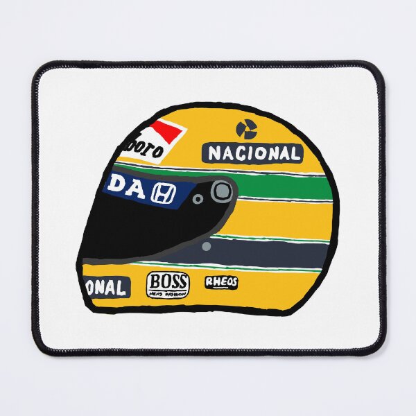Item preview, Ayrton Senna Helmet designed and sold by rsbnjamin.
