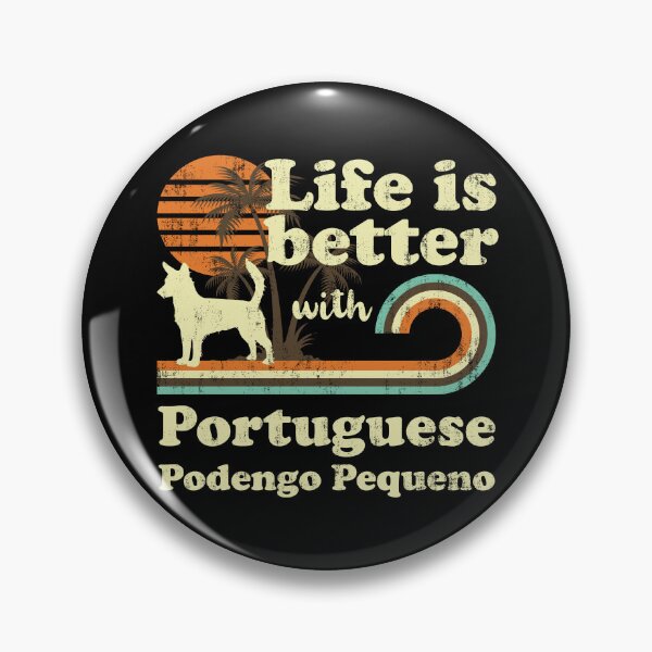 Item preview, Life is Better with Portuguese Podengo Pequeno Vintage designed and sold by rafaeltto.