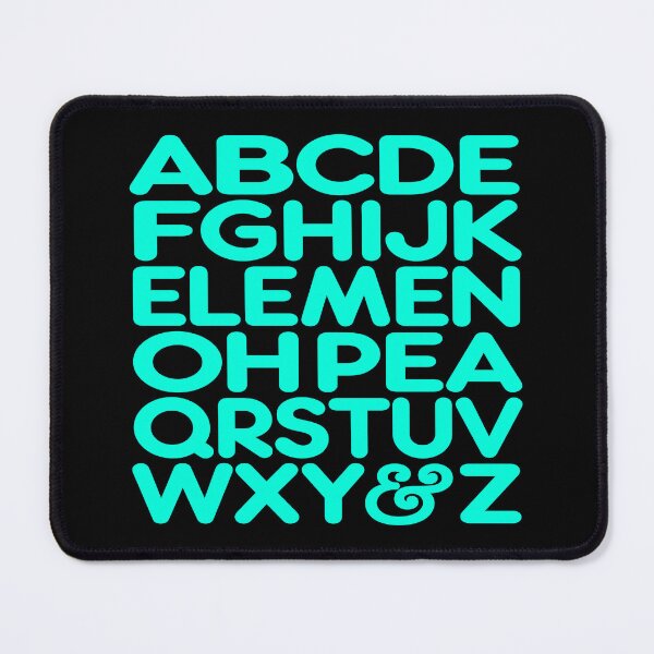 Item preview, ABCDEFGHIJK ELEMEN OH PEA QRSTUVWXY & Z v.7 designed and sold by x1brett.