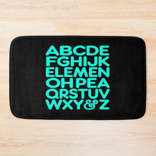 Item preview, ABCDEFGHIJK ELEMEN OH PEA QRSTUVWXY & Z v.7 designed and sold by x1brett.