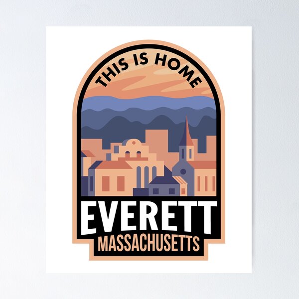 Item preview, Downtown Everett Massachusetts This is Home designed and sold by HalpinDesign.