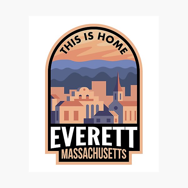 Item preview, Downtown Everett Massachusetts This is Home designed and sold by HalpinDesign.