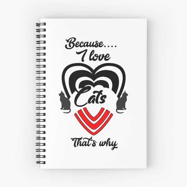 Item preview, Because I love cats, that's why...  designed and sold by Chakilogy.
