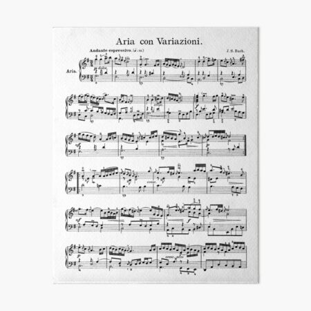 Aperçu de l'œuvre Variations Goldberg créée et vendue par bhconn.