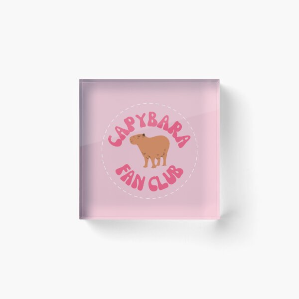 Item preview, Capybara Fan Club designed and sold by groovyfolk.