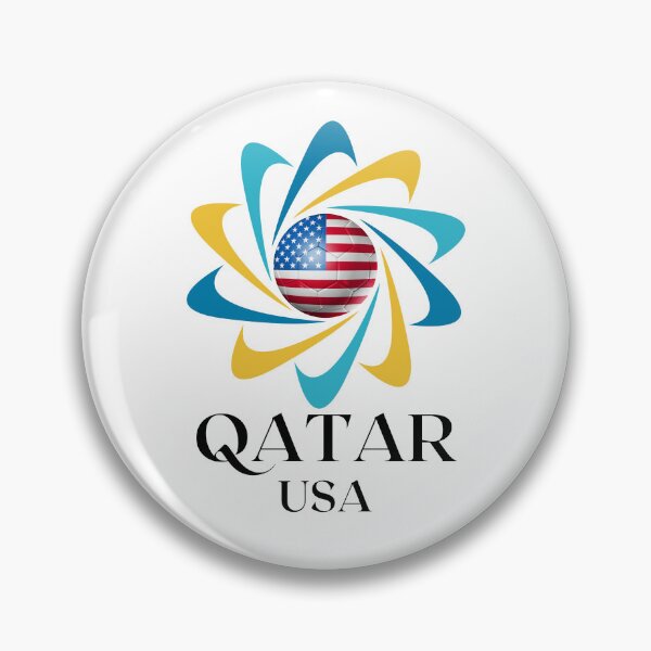 Item preview, Qatar Football soccer team USA United States of America  designed and sold by DesignsbyMona.