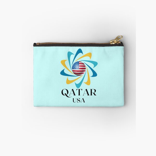 Item preview, Qatar Football soccer team USA United States of America  designed and sold by DesignsbyMona.