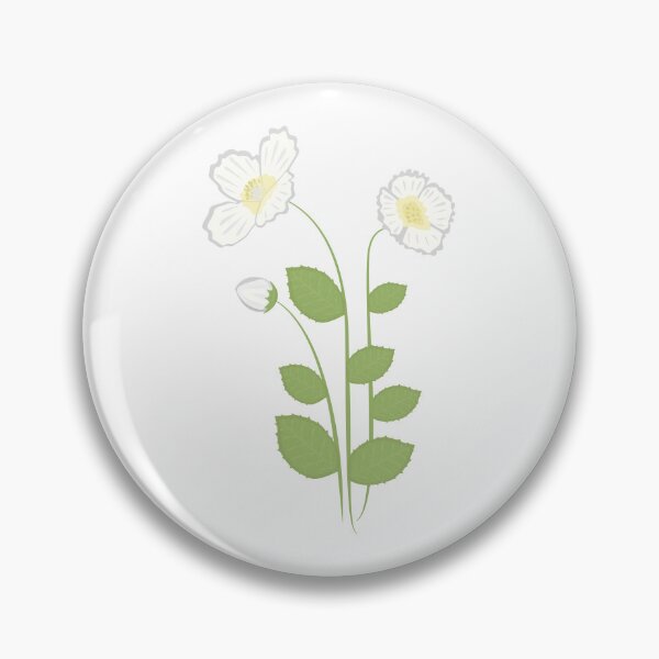 Item preview, Three jasmine flowers, illustration designed and sold by OM-lova.