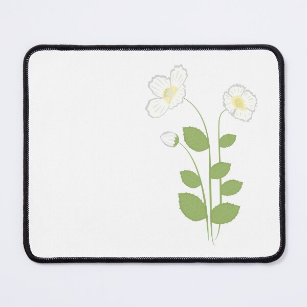 Item preview, Three jasmine flowers, illustration designed and sold by OM-lova.