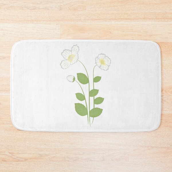 Item preview, Three jasmine flowers, illustration designed and sold by OM-lova.