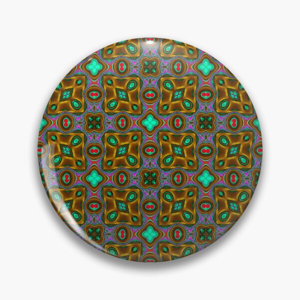 Item preview, Multi-colored complex motif abstract art "yellowish version" by Code03 designed and sold by Code03.