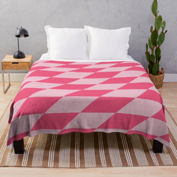 Item preview, Geometric Checkered Pattern in Pink designed and sold by groovyfolk.