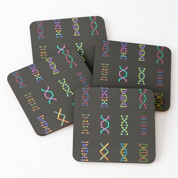Item preview, DNA genetics stem biology pattern set designed and sold by indiVisibl.