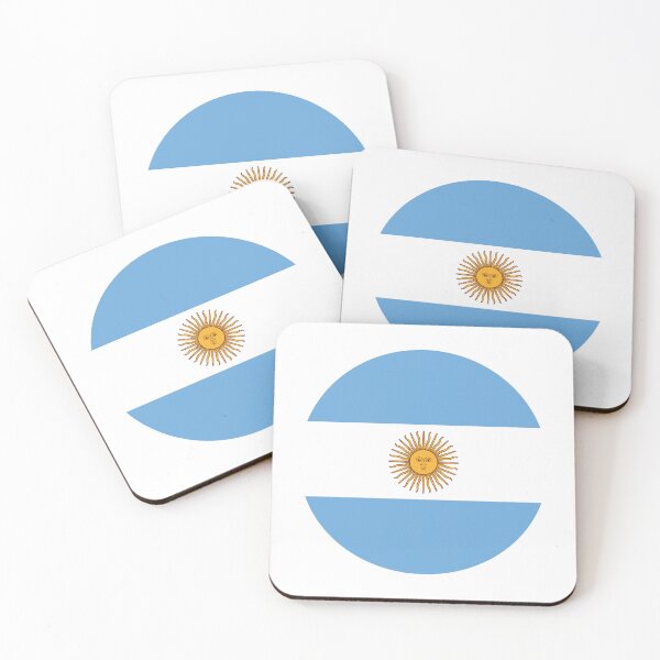 Item preview, Argentina Circle Flag (On White) designed and sold by STUDIO-72.