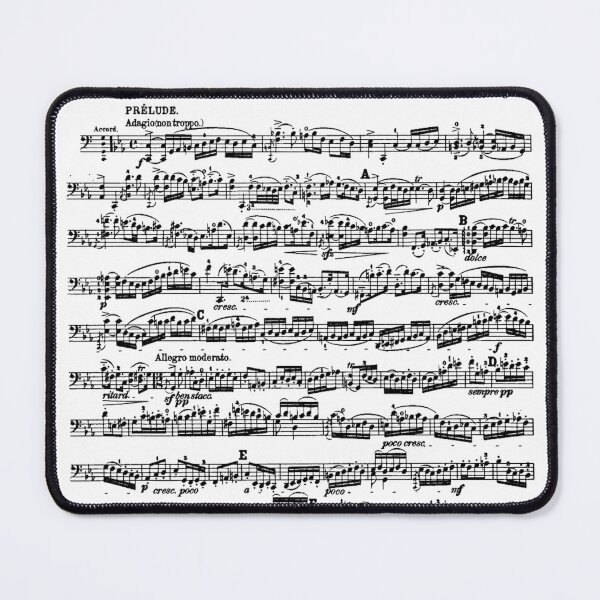 Item preview, Bach Suite V Prelude designed and sold by bhconn.