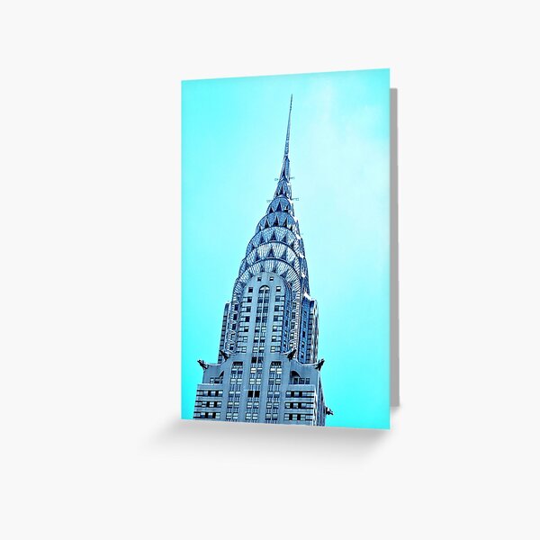 Chrysler Building New York City Greeting Card