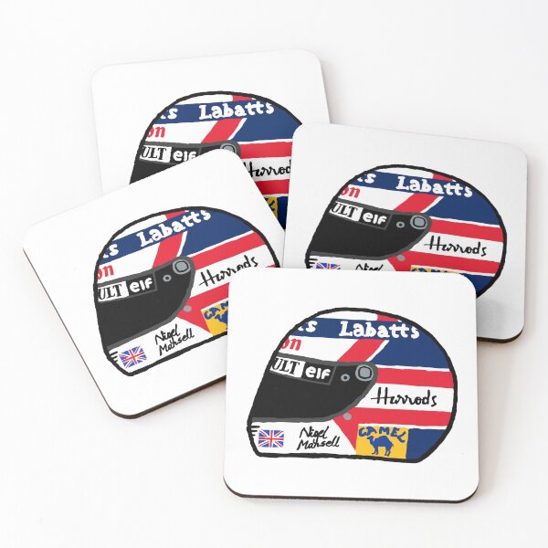 Item preview, Nigel Mansell Helmet designed and sold by rsbnjamin.