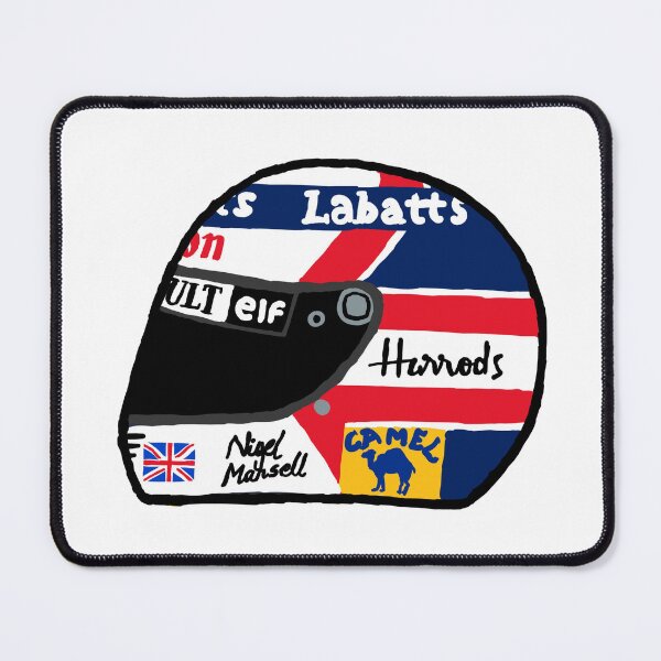 Item preview, Nigel Mansell Helmet designed and sold by rsbnjamin.