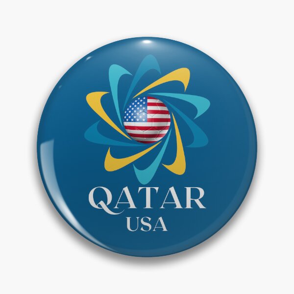 Item preview, Qatar Football soccer team USA United States of America  designed and sold by DesignsbyMona.