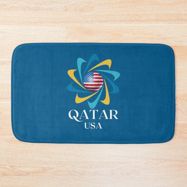 Item preview, Qatar Football soccer team USA United States of America  designed and sold by DesignsbyMona.