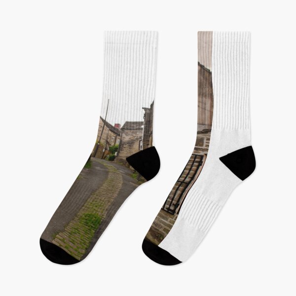 Item preview, Dead End Photograph of Empty Back Alley in Yorkshire designed and sold by BritishYank.
