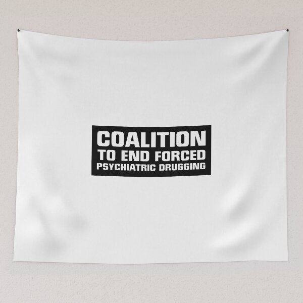 Item preview, Coalition To End Forced Psychiatric Drugging Logo designed and sold by Jill Kesti.