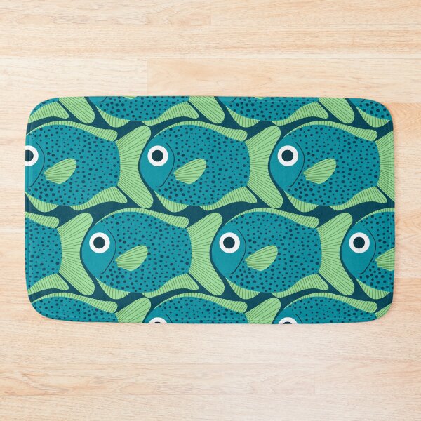 Item preview, Blue Fish Pattern designed and sold by lauragraves.