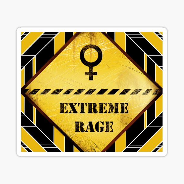 caution-extreme-rage-with-background-sticker-for-sale-by-iduzarts