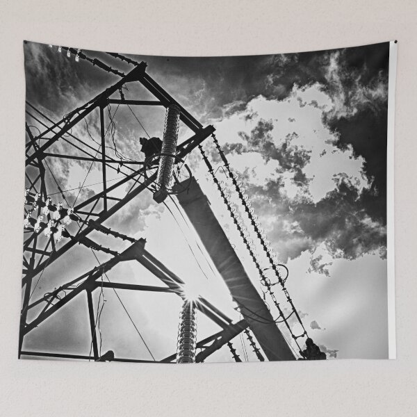 Item preview, Cloud Burst (Mono) designed and sold by Jimmy Deas.