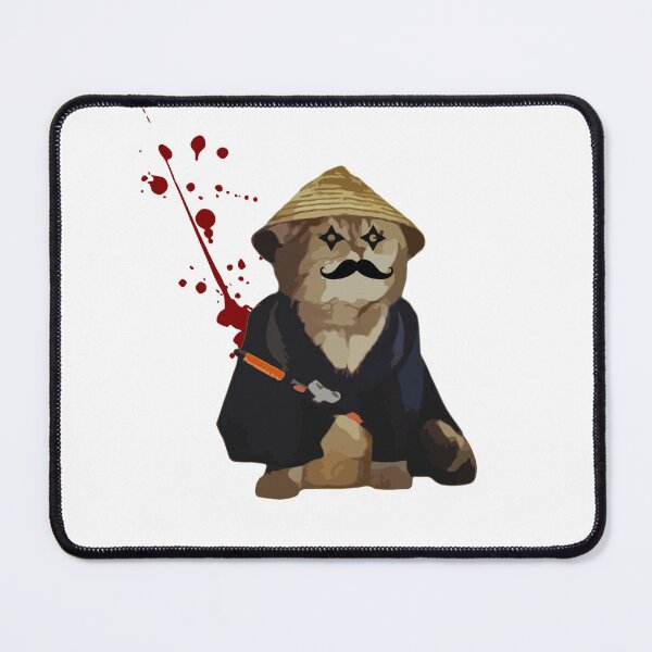 Item preview, Undefeated Samurai Cat 2 designed and sold by weirdandstrange.