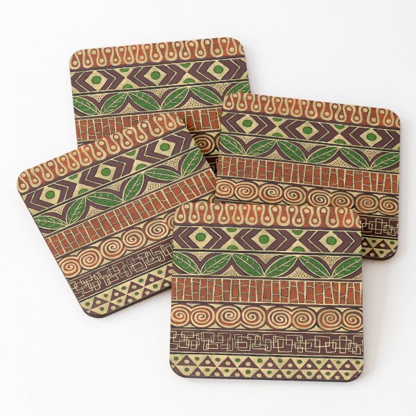 Item preview, scribble doodle tribal pattern 04 designed and sold by pattypattern.