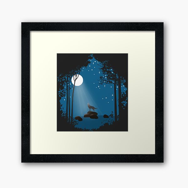 Wandbilder Stern Und Mond Redbubble