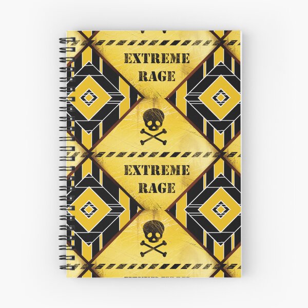 Item preview, CAUTION: EXTREME RAGE with background designed and sold by iduzarts.