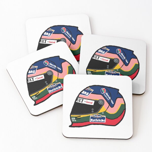 Item preview, Jacques Villeneuve Helmet designed and sold by rsbnjamin.