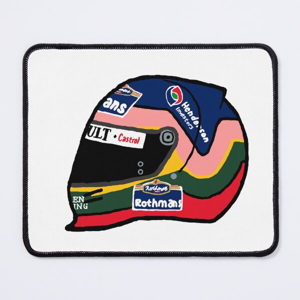 Item preview, Jacques Villeneuve Helmet designed and sold by rsbnjamin.