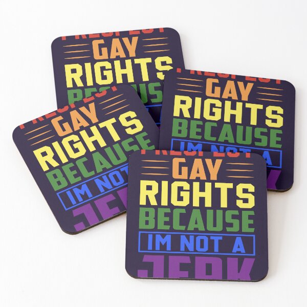 Item preview, LGBT Pride T-Shirt | corecropllc | i respect gay cause i m not a jerk designed and sold by corecropllc.