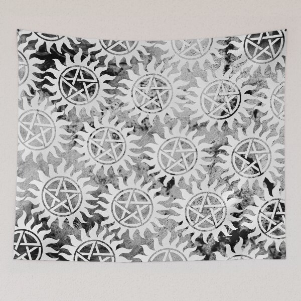 Item preview, Supernatural Anti Possession Symbol Pattern designed and sold by humnoo.