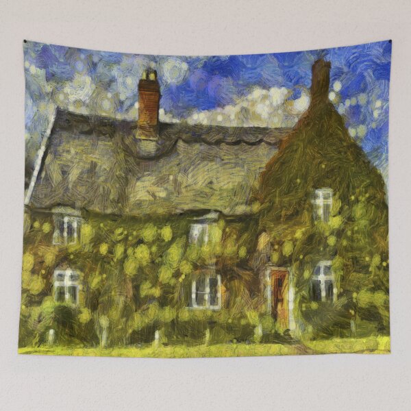Item preview, Thatched Cottage Van Gogh  designed and sold by Londonimages.