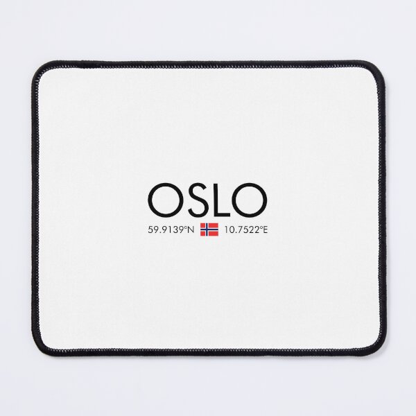 Item preview, Norway - Oslo City Coordinates designed and sold by n0madd.
