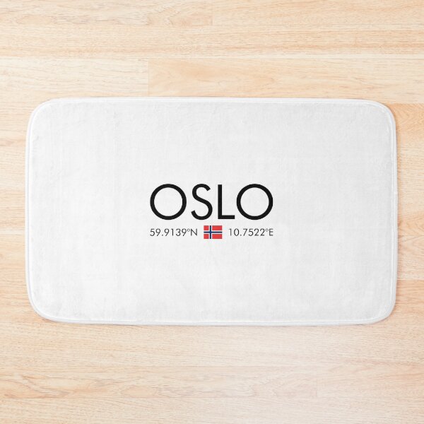 Item preview, Norway - Oslo City Coordinates designed and sold by n0madd.