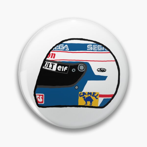 Item preview, Alain Prost Helmet designed and sold by rsbnjamin.