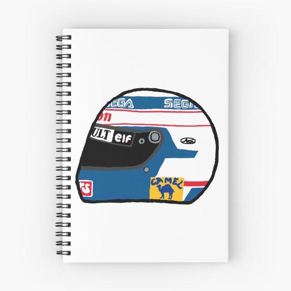 Item preview, Alain Prost Helmet designed and sold by rsbnjamin.