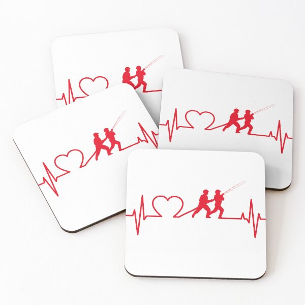 Item preview, I love firefighters - Heartbeat designed and sold by FashionHeritage.