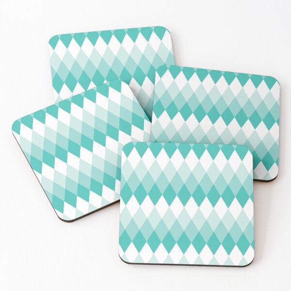 Item preview, Ombré Teal Diamonds designed and sold by Amanda Albert.