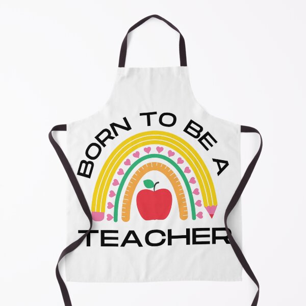 Item preview, BACK TO SCHOOL, BORN TO BE A TEACHER designed and sold by TeyMank.