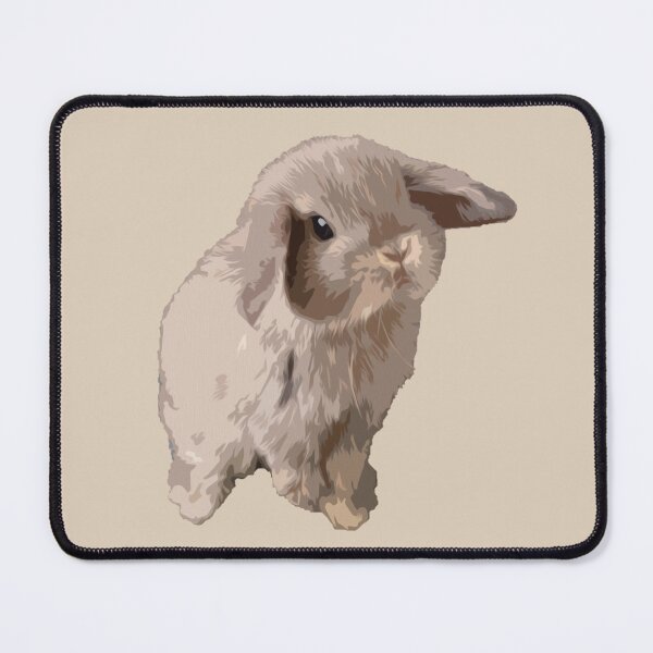 Item preview, Brown Mini Lop Rabbit American Miniature Rabbit designed and sold by wigobun.