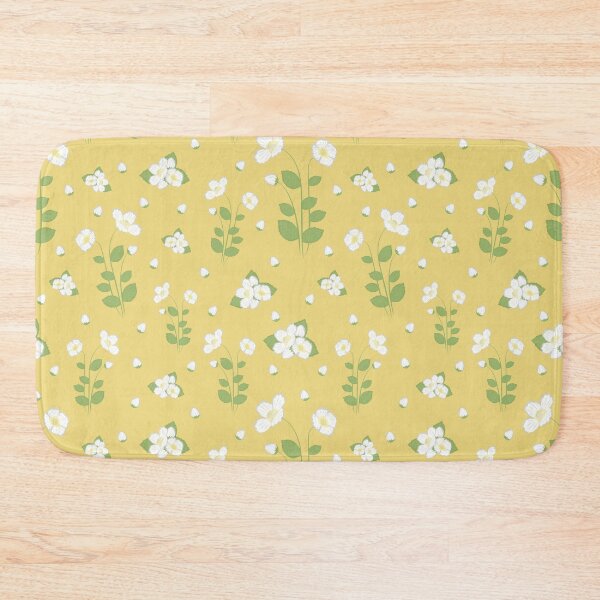 Item preview, Jasmines with leaves, seamless pattern designed and sold by OM-lova.