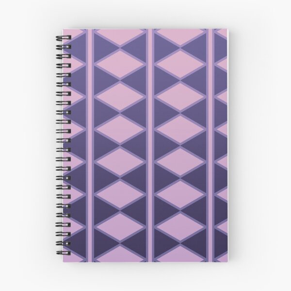Item preview, Geometric pattern of purple rhombuses designed and sold by MinEkkoArt.